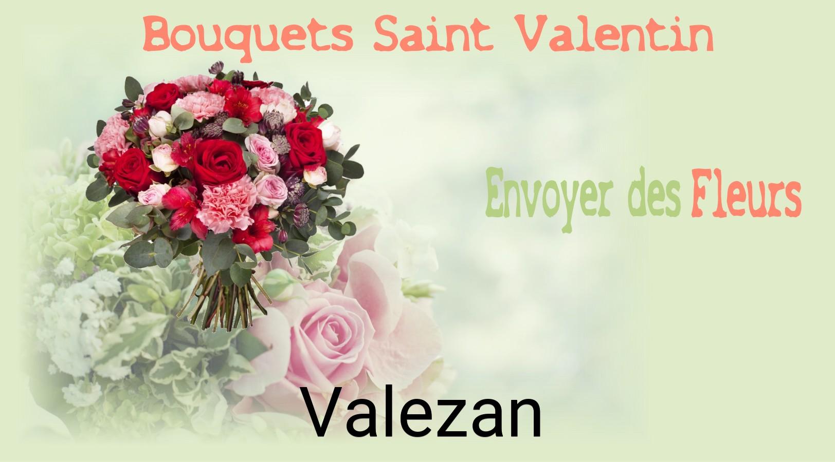 Roses de Saint-Valentin livrées à Valezan